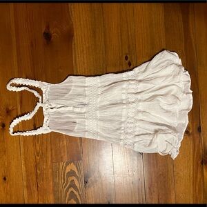 POLO Ralph Lauren women’s white lace cover up dress